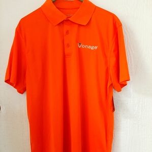 Vonage polo shirt size m brand new Harrington